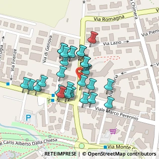 Mappa Via Bologna, 52100 Arezzo AR, Italia (0.09643)