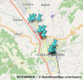 Mappa 06044 Città di Castello PG, Italia (1.39833)