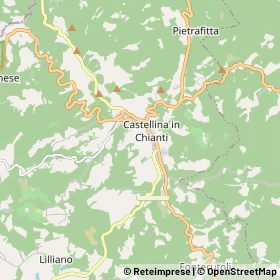 Mappa Castellina in Chianti