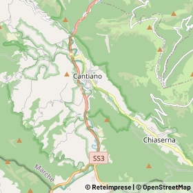 Mappa Cantiano