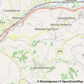 Mappa Monte Roberto