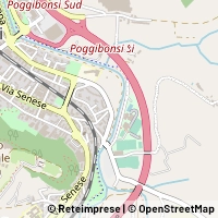 Map Poggibonsi