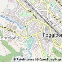 Map Poggibonsi