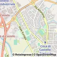 Mapa Città di Castello