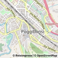 Map Poggibonsi