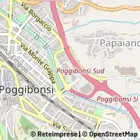 Mapa Poggibonsi