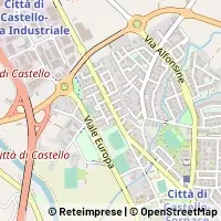 Map Città di Castello