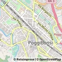 Hartă Poggibonsi