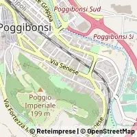 Map Poggibonsi