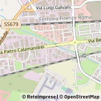Map Arezzo