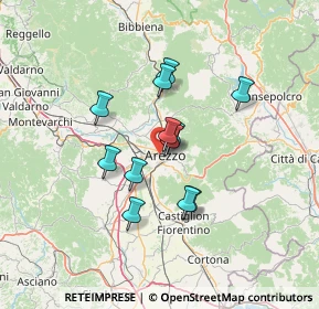 Mappa Via Alessandro dal Borro, 52100 Arezzo AR, Italia (10.52833)