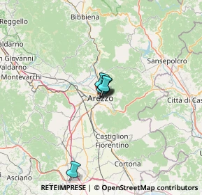 Mappa Via Madonna del Prato, 52100 Arezzo AR, Italia (27.88636)