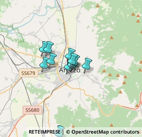 Mappa Via di Tolletta, 52100 Arezzo AR, Italia (2.23545)