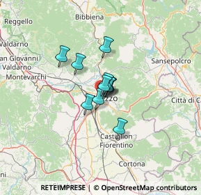 Mappa CAP, 52100 Arezzo AR, Italia (6.54364)