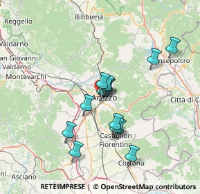 Mappa CAP, 52100 Arezzo AR, Italia (11.80929)