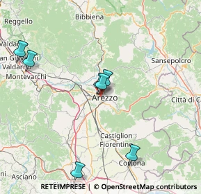 Mappa CAP, 52100 Arezzo AR, Italia (33.75923)