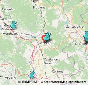 Mappa CAP, 52100 Arezzo AR, Italia (25.72188)