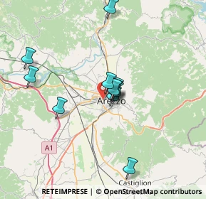 Mappa CAP, 52100 Arezzo AR, Italia (6.03364)