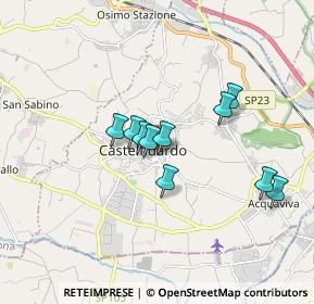 Mappa 60022 Castelfidardo AN, Italia (1.93333)