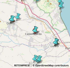 Mappa 60022 Castelfidardo AN, Italia (6.28895)