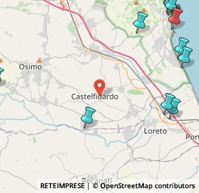 Mappa 60022 Castelfidardo AN, Italia (7.24923)
