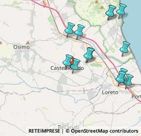 Mappa 60022 Castelfidardo AN, Italia (4.45769)