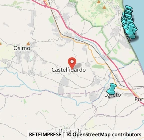 Mappa 60022 Castelfidardo AN, Italia (7.1965)