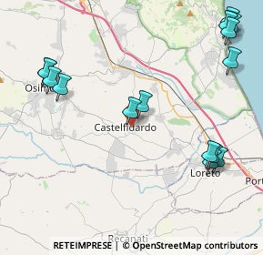 Mappa 60022 Castelfidardo AN, Italia (5.50933)