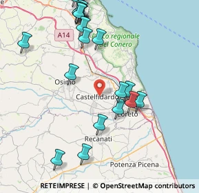 Mappa 60022 Castelfidardo AN, Italia (9.5985)