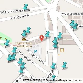 Mappa Piazzale Buonarroti Michelangelo, 60022 Castelfidardo AN, Italia (0.097)