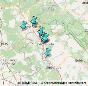 Mappa Viale Palmiro Togliatti, 06012 Città di Castello PG, Italia (6.08643)