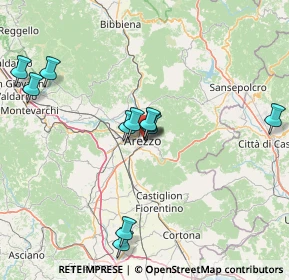 Mappa Via Pescaia, 52100 Arezzo AR, Italia (15.56818)