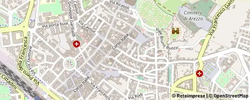 Mappa Arezzo