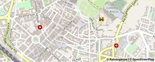 Mappa Arezzo
