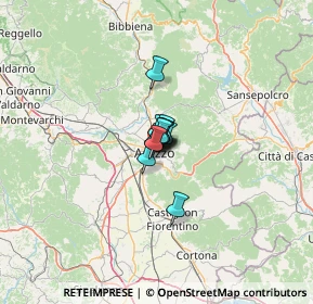 Mappa Via Borgunto, 52100 Arezzo AR, Italia (3.62818)