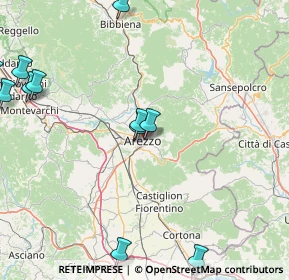 Mappa Via Borgunto, 52100 Arezzo AR, Italia (22.47273)