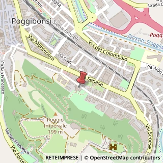 Mappa Via Sangallo, 25, 53036 Poggibonsi, Siena (Toscana)