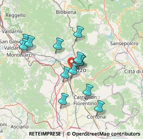 Mappa Via Giuseppe Toniolo, 52100 Arezzo AR, Italia (12.85077)