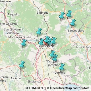 Mappa Via Giuseppe Toniolo, 52100 Arezzo AR, Italia (14.69231)