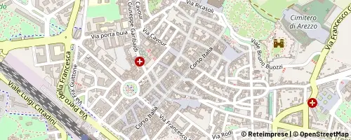 Mappa Arezzo