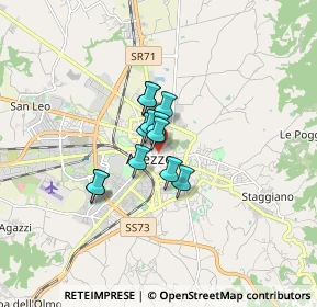 Mappa Via de' Redi, 52100 Arezzo AR, Italia (0.945)