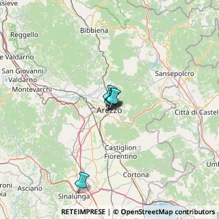 Mappa Via de' Redi, 52100 Arezzo AR, Italia (27.88273)