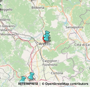 Mappa Via de' Redi, 52100 Arezzo AR, Italia (38.08333)