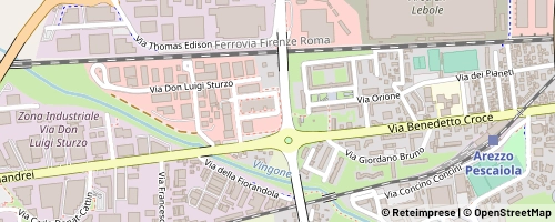 Mappa Arezzo