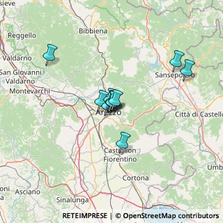 Mappa Via della Fonte Veneziana, 52100 Arezzo AR, Italia (9.00455)
