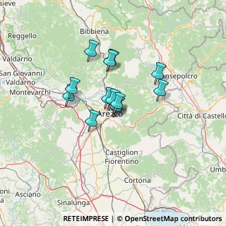 Mappa Via della Fonte Veneziana, 52100 Arezzo AR, Italia (9.25077)