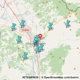 Mappa C.Commerciale, 06012 Città di Castello PG, Italia (3.83364)
