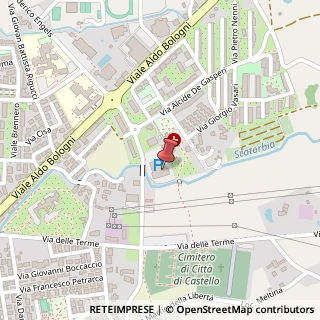 Mappa Centro Commerciale Belvedere, Viale Palmiro Togliatti, 06012 Città di Castello PG, Italia, 06012 Città di Castello, Perugia (Umbria)