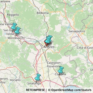 Mappa Via Croce, 52100 Arezzo AR, Italia (33.61692)