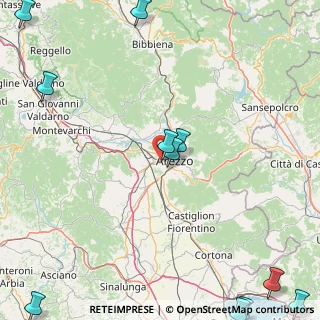 Mappa Via Giulio Pastore, 52100 Arezzo AR, Italia (38.94474)